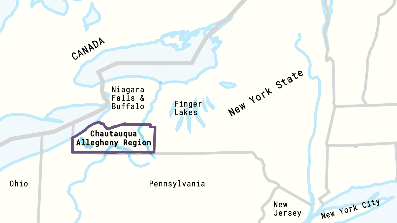 DRAFT of region Map